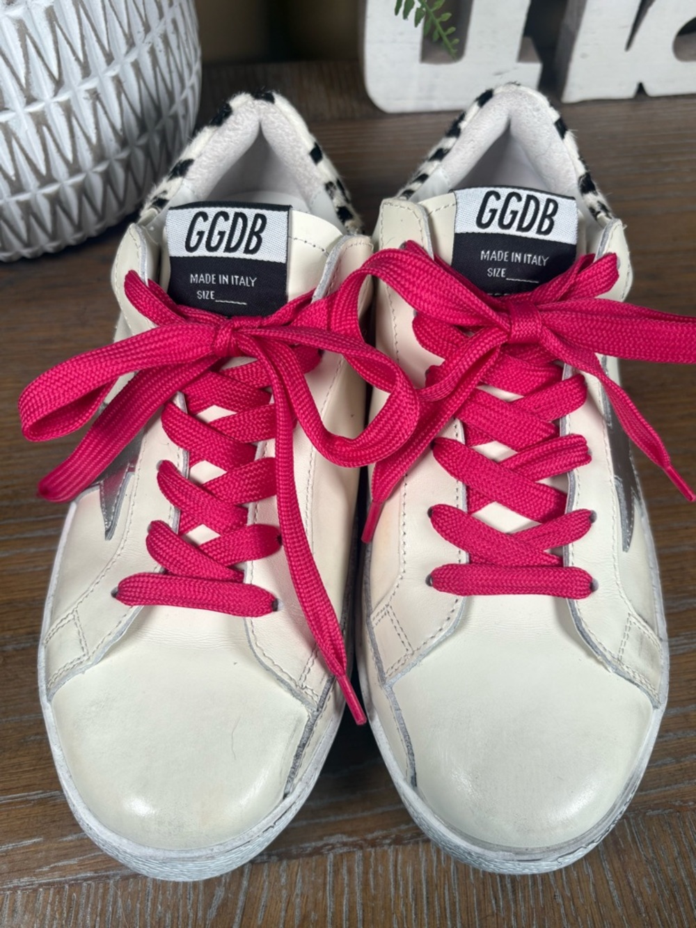 Golden Goose Deluxe Brand SuperStar sneakers in white leather size 7 - Picture 5 of 10